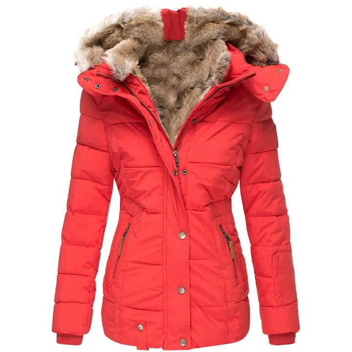 Dupont™ | Warm Winter Coat with Fur Lining